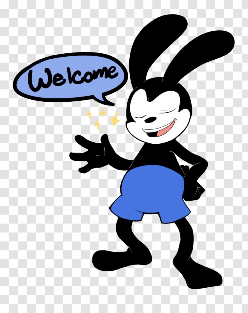 Mickey Mouse Bendy And The Ink Machine Minnie Dungeons & Dragons Clip Art - Oswald Lucky Rabbit Transparent PNG