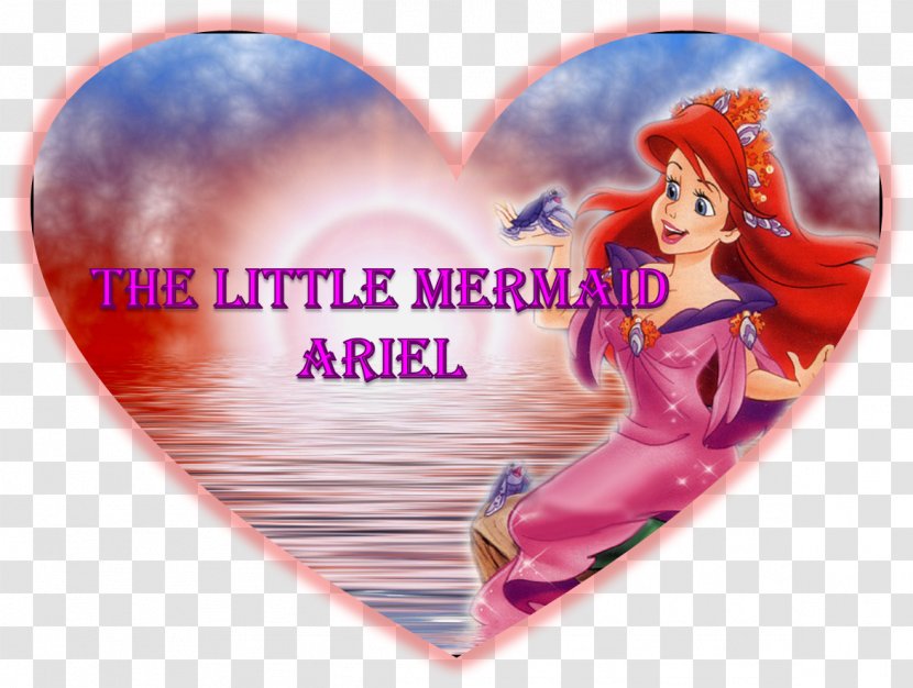 Ariel Rapunzel Belle Princess Jasmine Pocahontas - Heart - Mermaid Transparent PNG