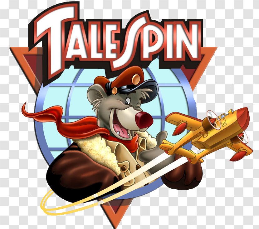 TaleSpin Baloo The Walt Disney Company Animated Series Cartoon - Television - Talespin Transparent PNG