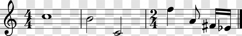 G Major Staff C Scale - Frame Transparent PNG