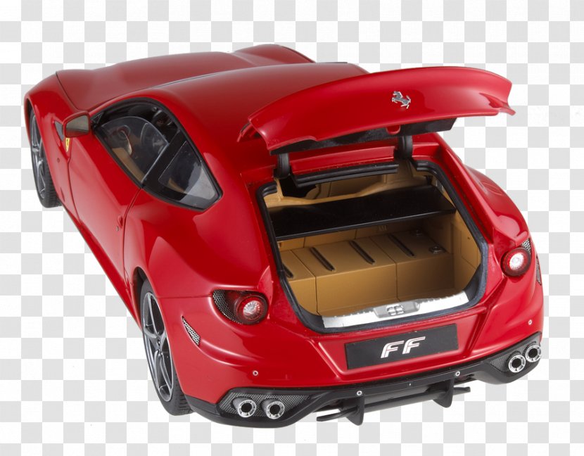 Supercar 2016 Ferrari FF Model Car - Hot Wheels Transparent PNG
