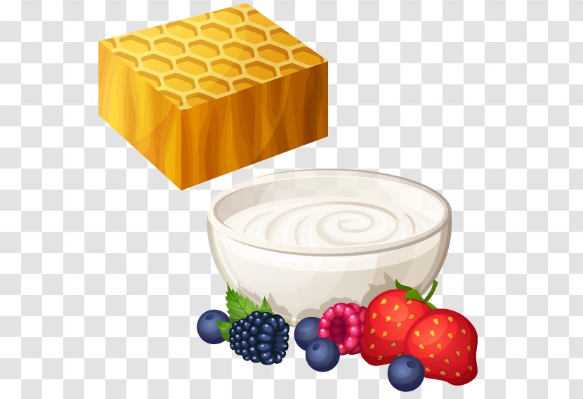 Yogurt Milk Frutti Di Bosco Fruit - Superfood - And Desserts Transparent PNG