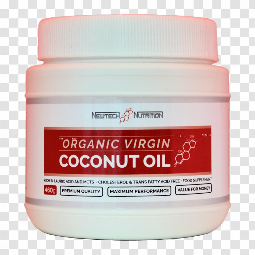 Coconut Oil Organic Food Cream - Mineral Transparent PNG