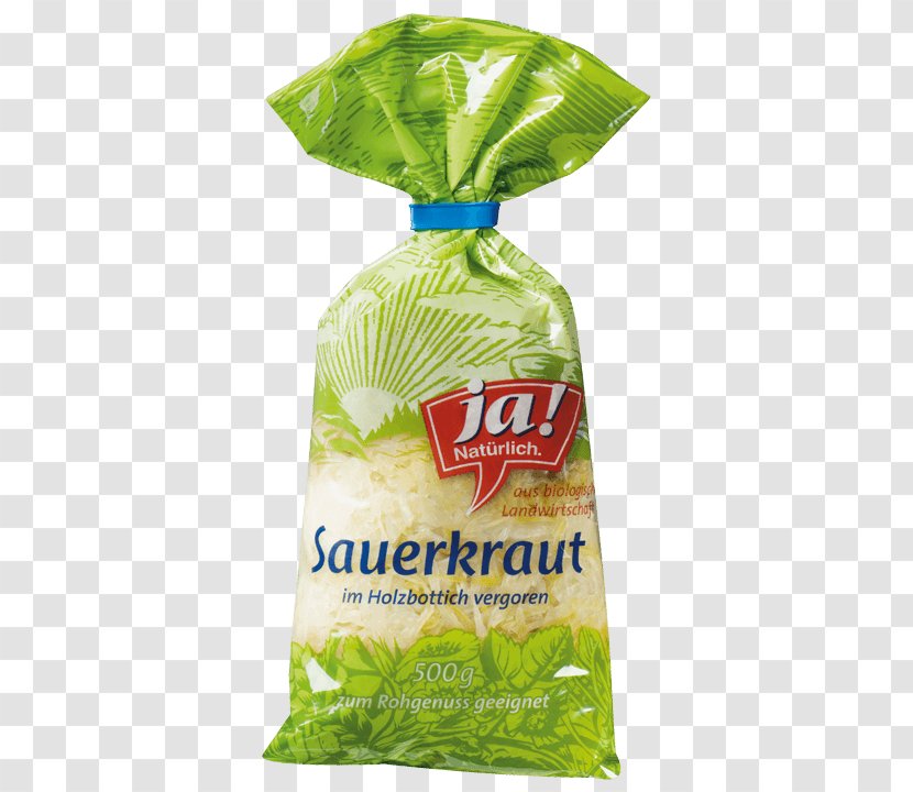 Organic Food Ja! Natürlich Sauerkraut Billa - Vegetable Transparent PNG
