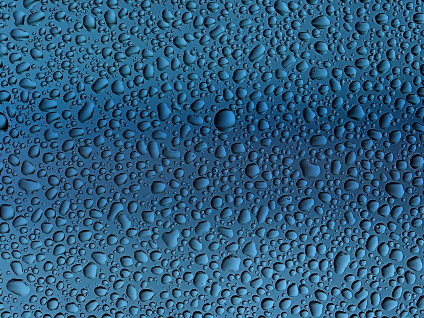 Drop Water IPhone 6 Plus Rain Wallpaper - Blue - Droplets Transparent PNG