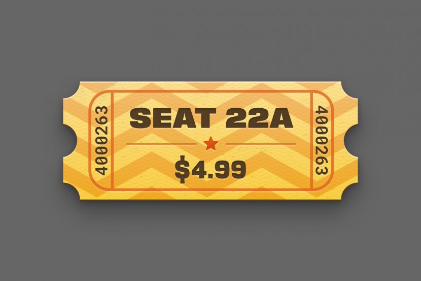 Logo Brand Label - Text - Ticket Transparent PNG