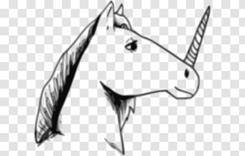 Unicorn Royalty-free Legendary Creature Clip Art - Head Transparent PNG