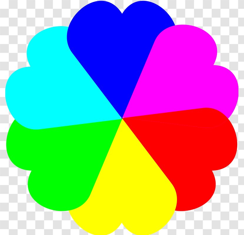 Home Page Computer Software Color Clip Art - Heart - Colour Spectrum Transparent PNG
