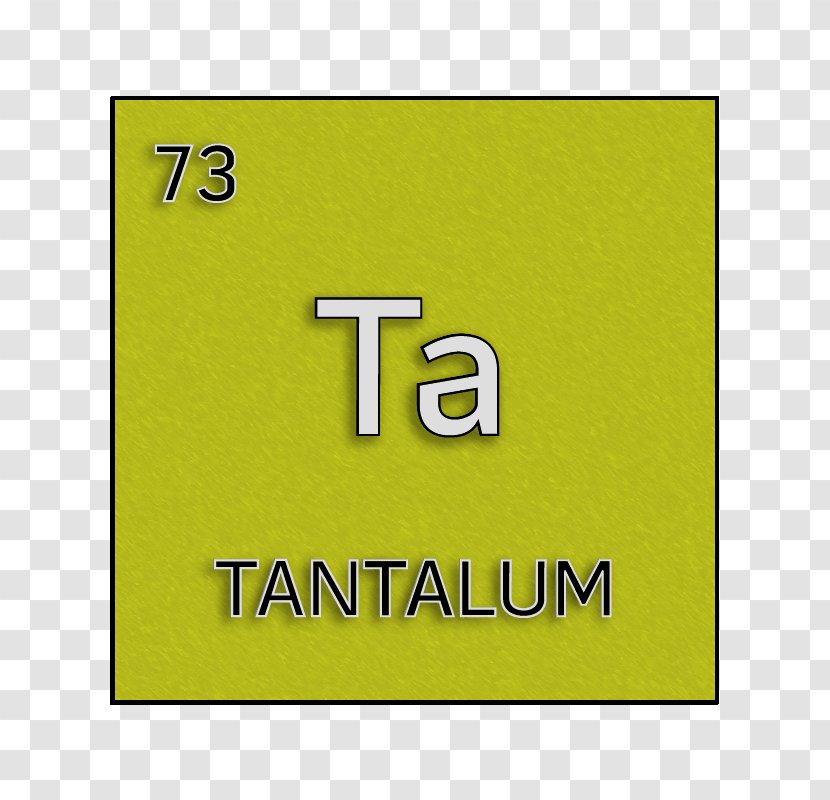 Tantalum Green Chemical Element Periodic Table Osmium - Number - Material Transparent PNG