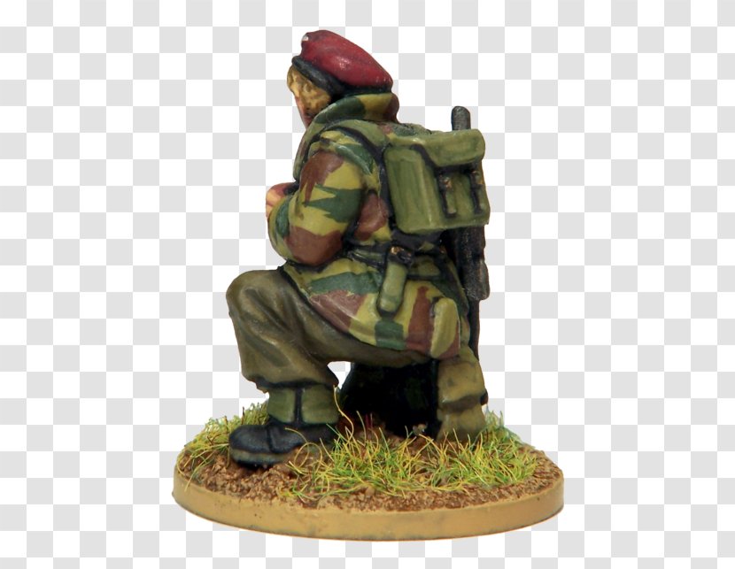 Infantry Soldier Fusilier Mercenary Figurine - Second World War Transparent PNG