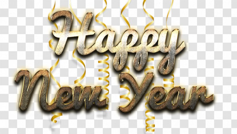 Clip Art Image Transparency - Logo - Happy New Year Words Transparent PNG