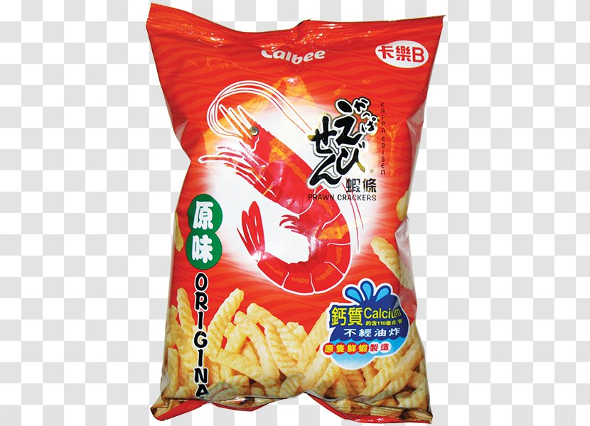 Potato Chip Calbee Lucozade Food Lindor - Prawn Crackers Transparent PNG
