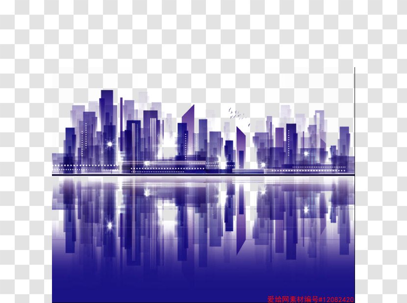 Cities: Skylines Royalty-free Cityscape Illustration - Abstract Art - City Silhouette Transparent PNG