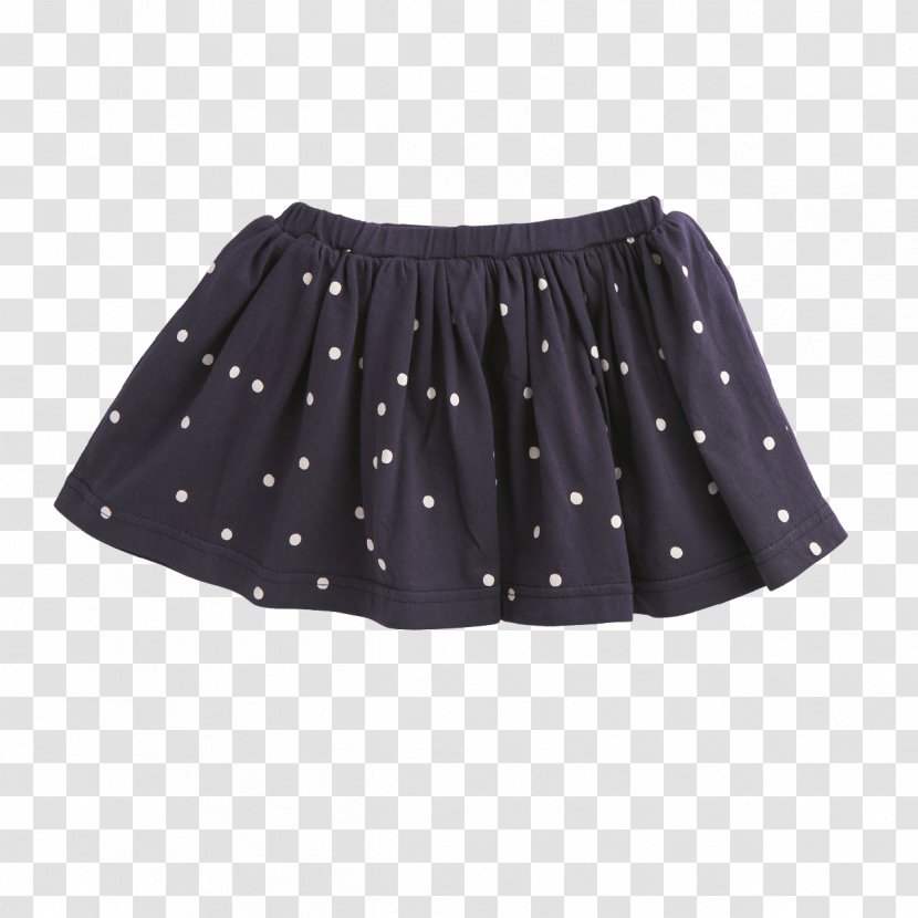 Polka Dot Skirt - Purple Transparent PNG