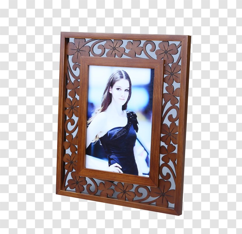 Picture Frame Tmall Digital Photo Alibaba Group - Film - Chinese Wood Material Transparent PNG