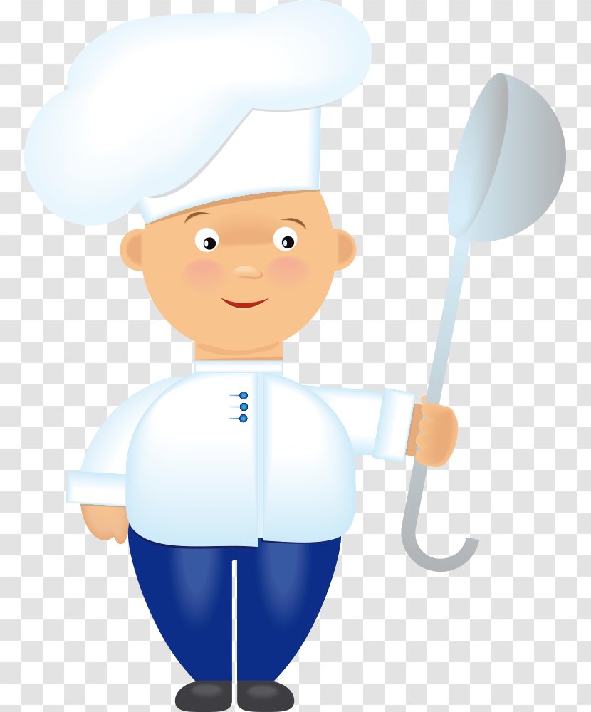 Cooking Cartoon Chef - Child - Vector Transparent PNG