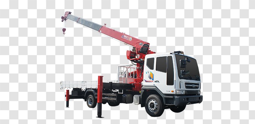 Crane Machine Car Truck Liebherr Group - Ladder Transparent PNG