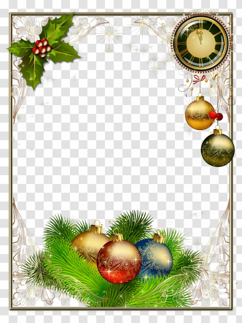 Christmas Card Picture Frames Photography New Year - Frame - Mary Transparent PNG