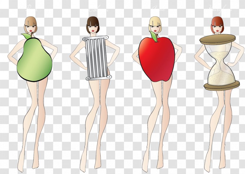 Female Body Shape Human Woman Pear-shaped - Flower - A Of Essence Transparent PNG