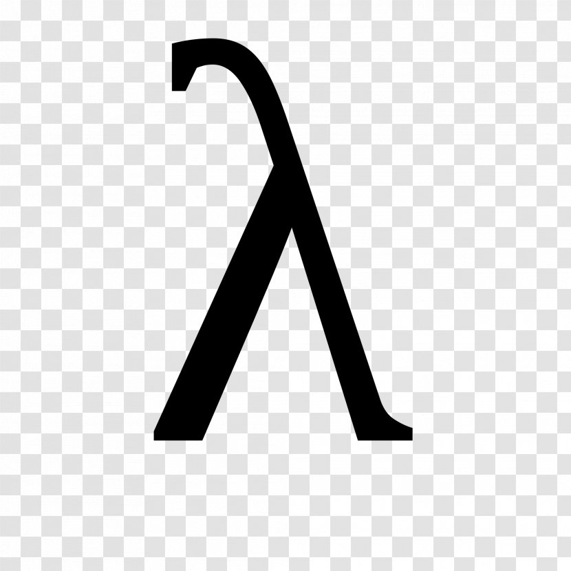 Lambda Anonymous Function Greek Alphabet Symbol Gamma - Number - Half Life Transparent PNG