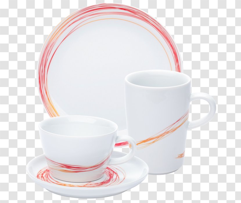 Coffee Cup Saucer Porcelain Mug Transparent PNG