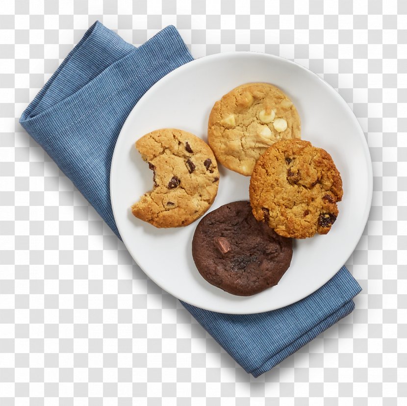 Chocolate Chip Cookie Biscuits Baking Dough - Cookies And Crackers Transparent PNG