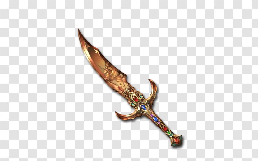 Granblue Fantasy Sword Dagger Weapon Blade Transparent PNG
