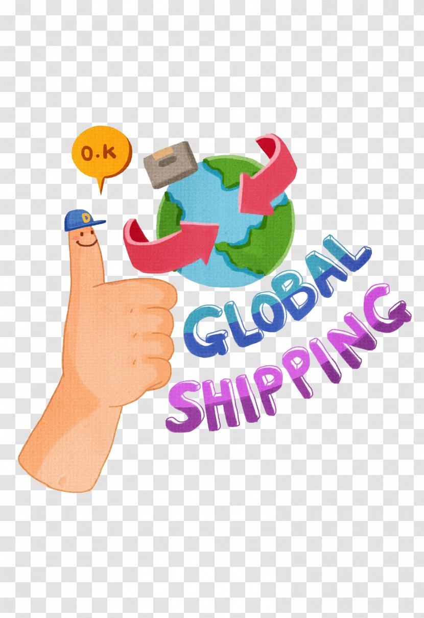 Earth Thumb Drawing - Human Behavior - Global Cruise Ship Transparent PNG