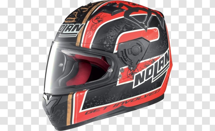 Motorcycle Helmet Nintendo 64 Nolan Helmets - Visor - Race Transparent PNG