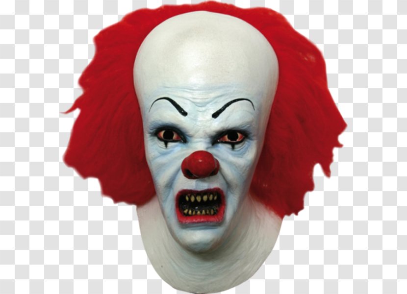 It Clown Mask Horror - Photography Transparent PNG