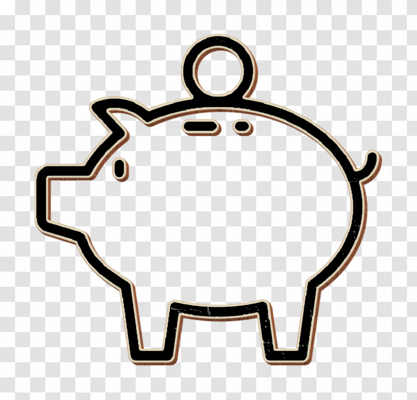 Bank Icon Money Icon Piggy Bank Icon Transparent PNG