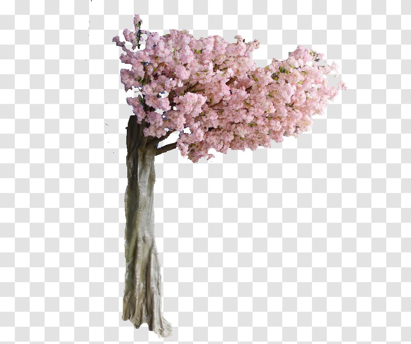 Cherry Blossom - Flower Arranging - Pink Tree Image Simulation Transparent PNG