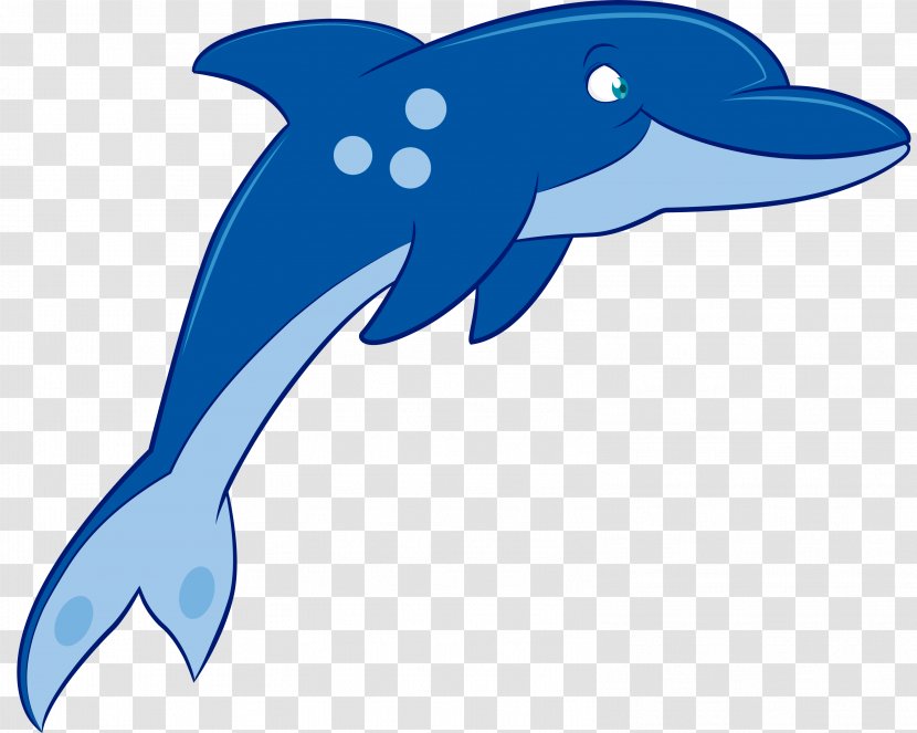 Common Bottlenose Dolphin Tucuxi Swimming Clip Art - Fish - Delfin Transparent PNG