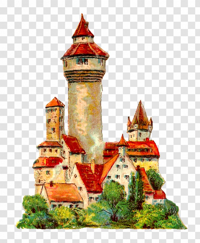 Germany Clip Art - Architecture - Castle Princess Transparent PNG