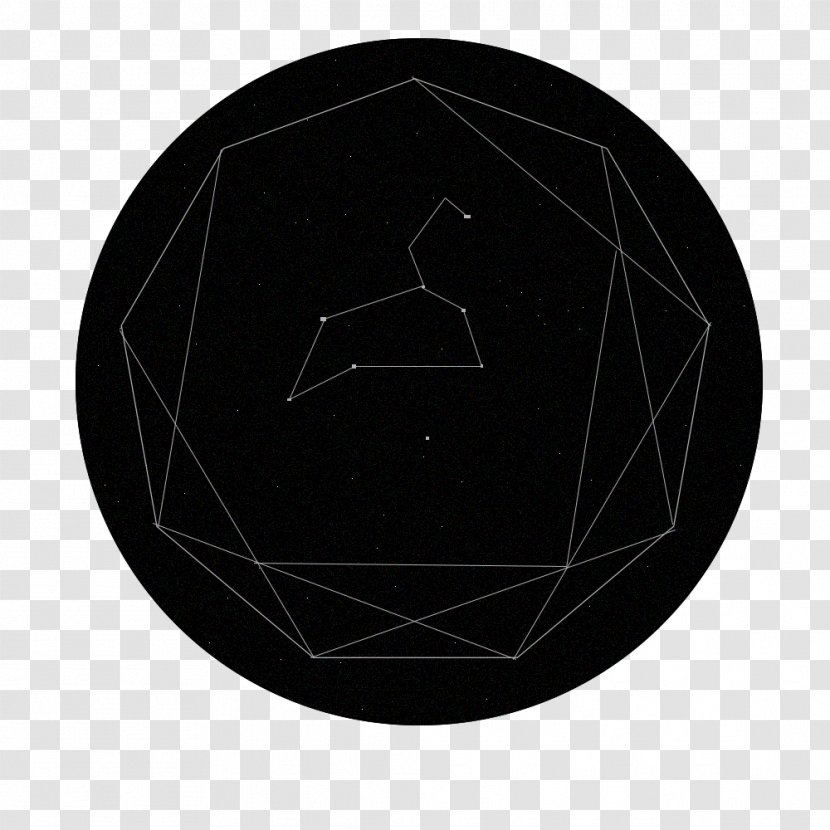 Circle Angle Pattern - Black M Transparent PNG