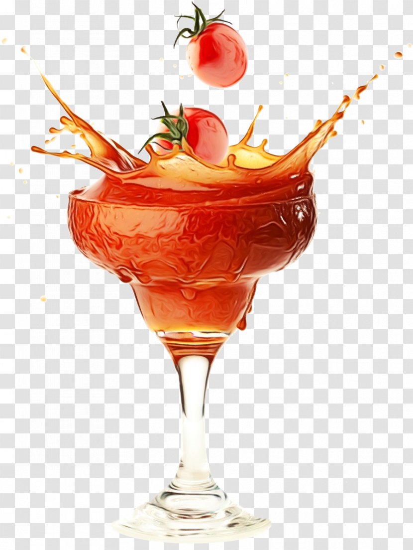 Tomato Cartoon - Distilled Beverage - Liqueur Sea Breeze Transparent PNG
