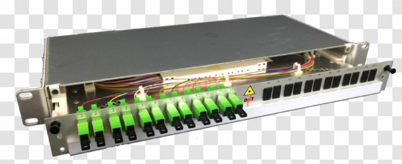 Network Cards & Adapters Patch Panels Electronics Electrical Electronic Component - Controller - Fibre Optic Transparent PNG