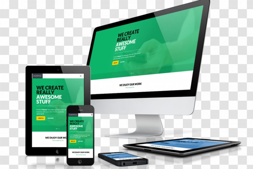 Responsive Web Design Development Page - Developer Transparent PNG