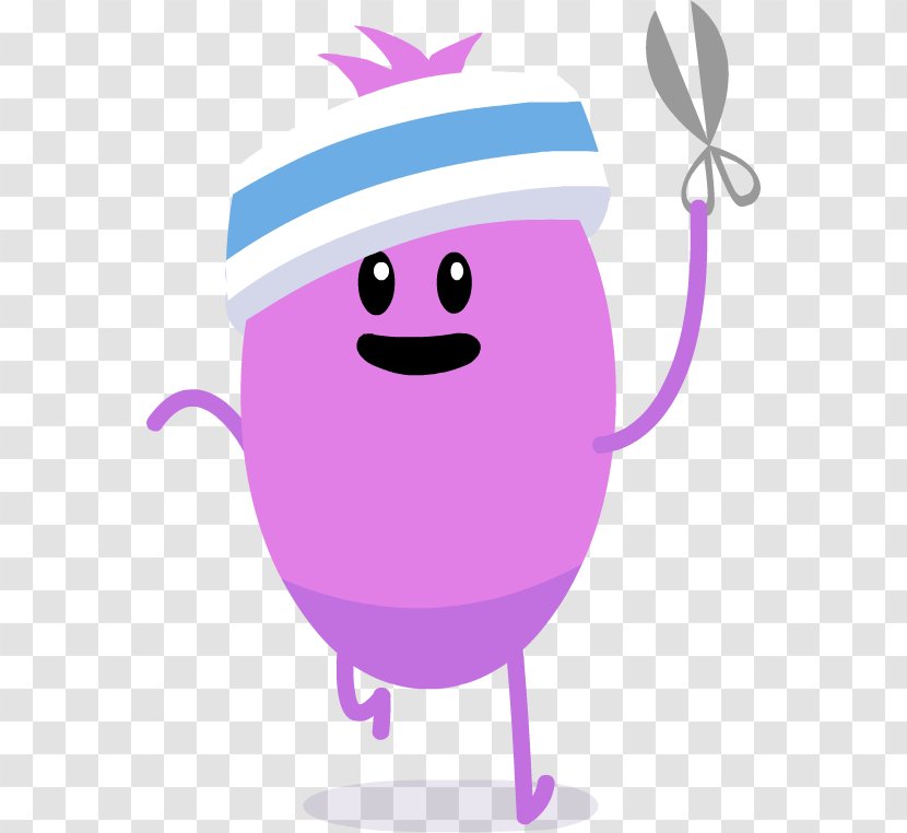 Dumb Ways To Die 2: The Games Clip Art - Pink - It's Time Transparent PNG