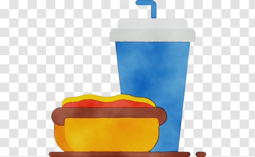 Yellow Rectangle Design - Paint - Plastic Bottle Fast Food Transparent PNG