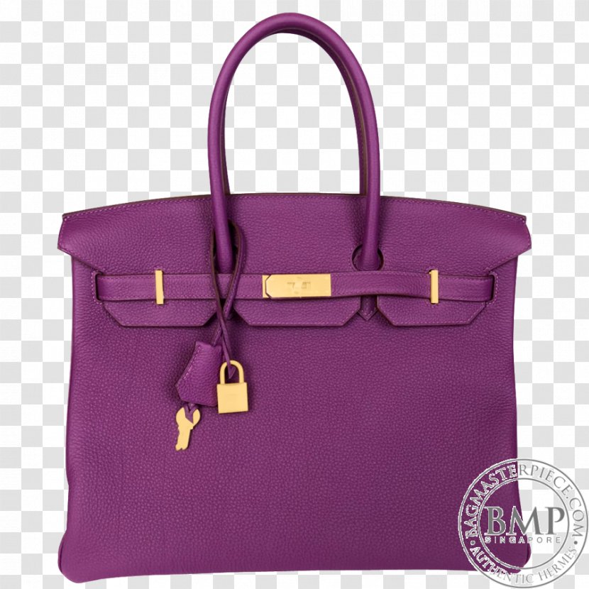 Tote Bag Shoulder M Leather Handbag - Birkin Icon Transparent PNG