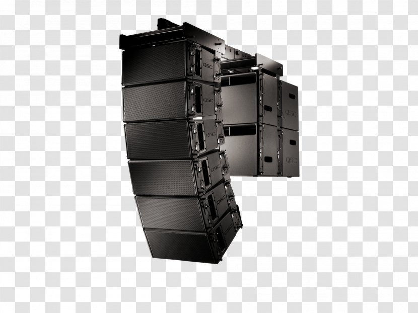 Line Array Loudspeaker QSC Audio Products Powered Speakers - Qsc K Series Transparent PNG