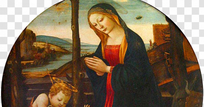 Madonna Painting Unidentified Flying Object Renaissance Art - Virgin Mary Intro Transparent PNG