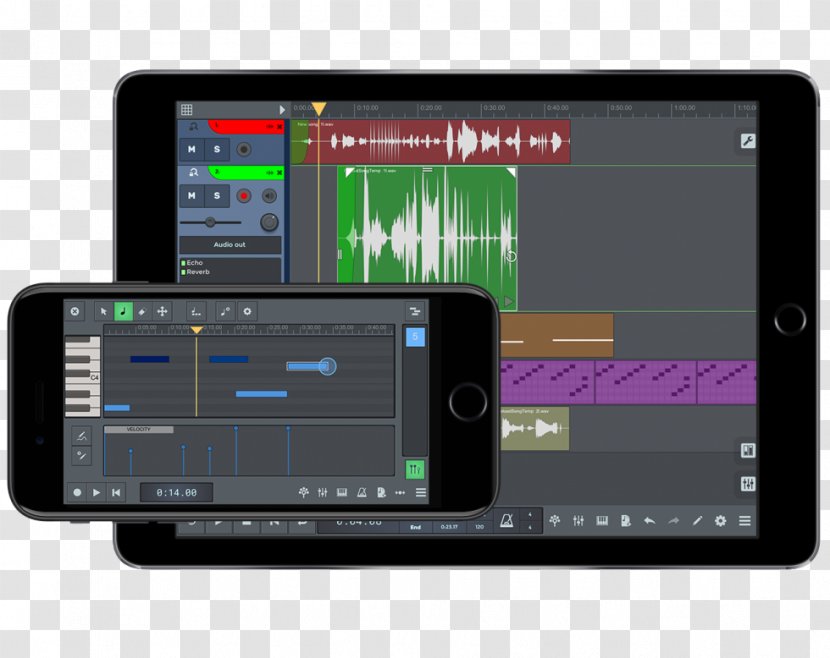 N-Track Studio Recording Multitrack Digital Audio Workstation Sound And Reproduction - Record - Android Transparent PNG