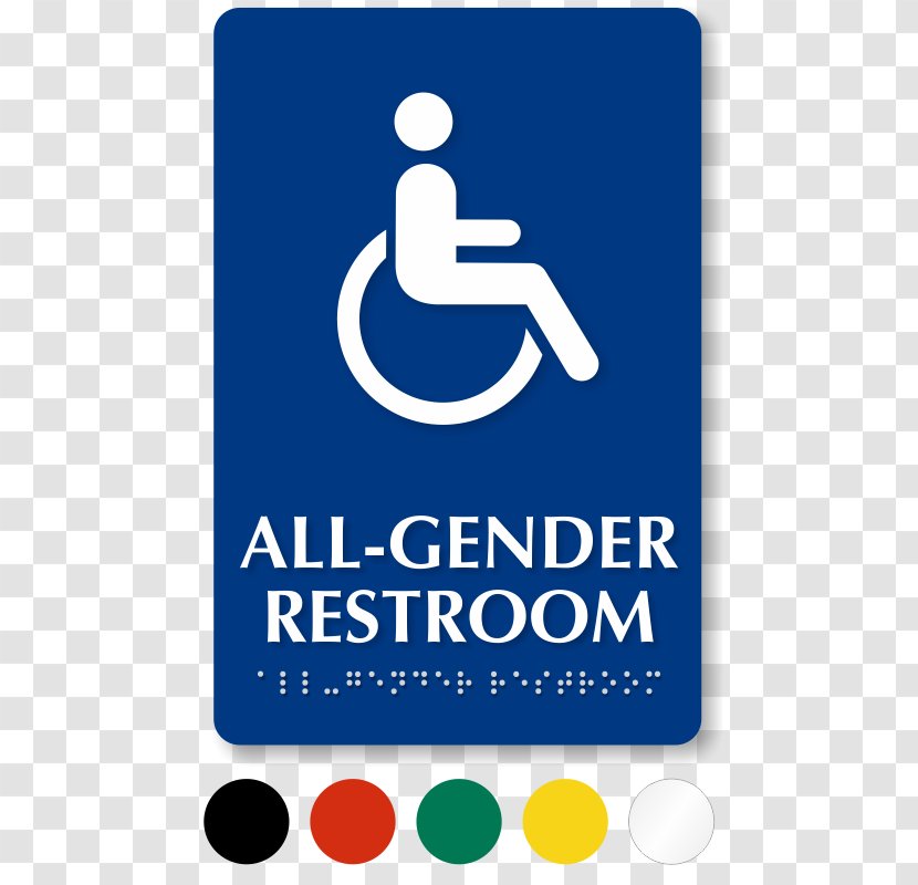 Unisex Public Toilet Gender Sign Bathroom Transparent PNG