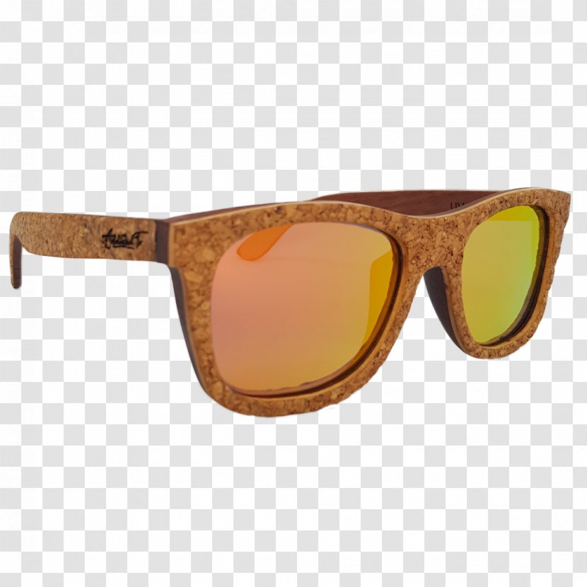 Sunglasses Goggles Product Tea - Beige - Retro Summer Wood Bamboo Transparent PNG