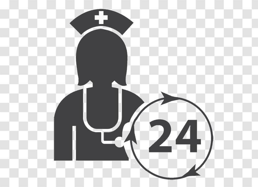 Medicine Service Nurse Nursing - Area - Black And White Transparent PNG