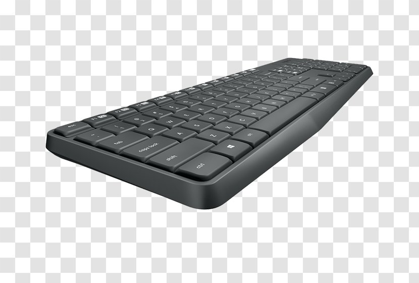 Computer Keyboard Mouse Wireless Logitech USB - Numeric Keypad Transparent PNG