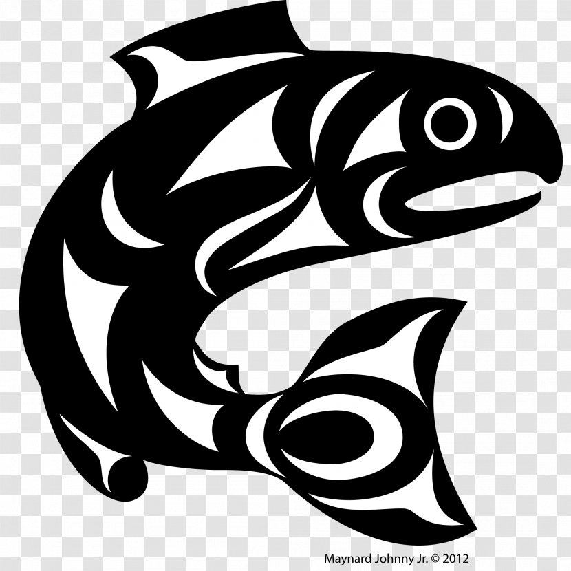 Pacific Northwest Coast Salish Visual Arts By Indigenous Peoples Of The Americas Black And White Clip Art - Tlingit Transparent PNG