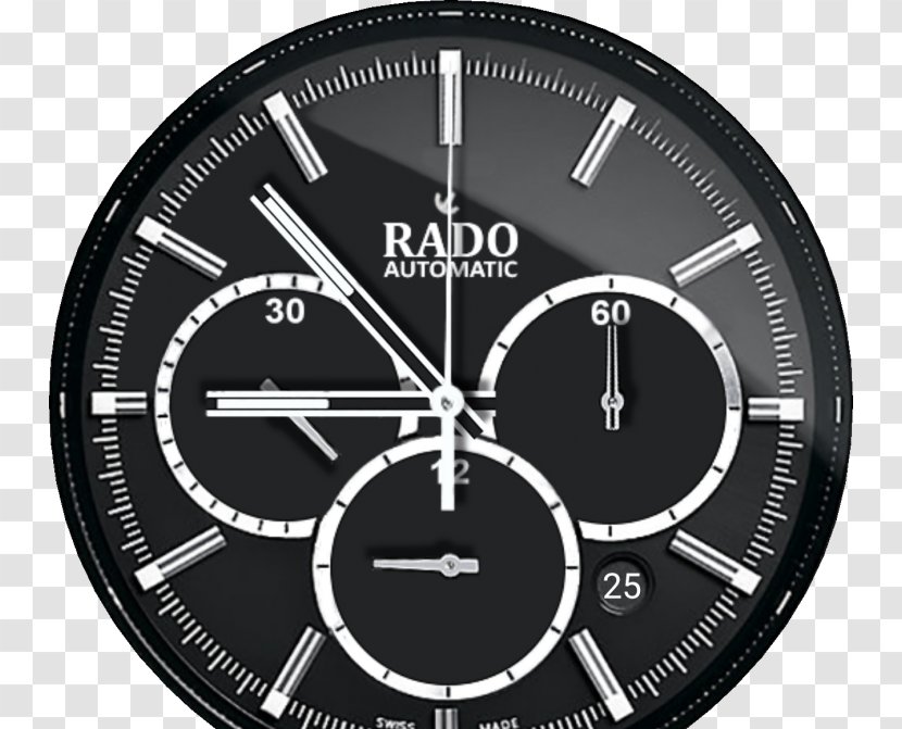 Rado Automatic Watch Chronograph Strap - Home Accessories - Face Transparent PNG